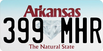 AR license plate 399MHR