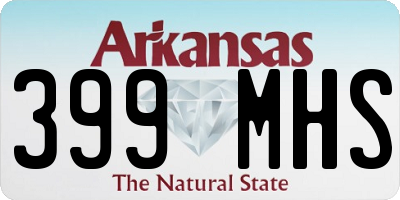 AR license plate 399MHS