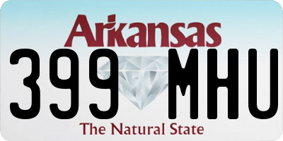 AR license plate 399MHU
