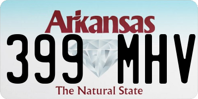 AR license plate 399MHV