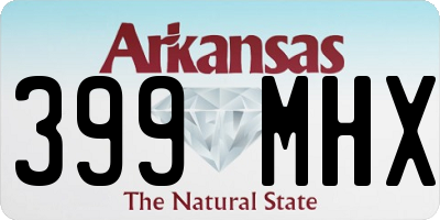 AR license plate 399MHX