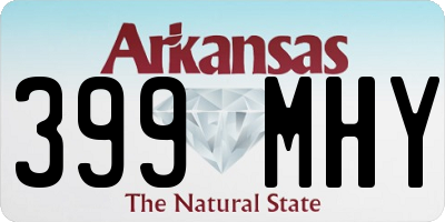 AR license plate 399MHY