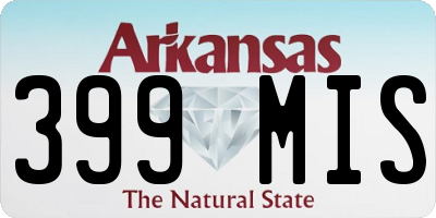 AR license plate 399MIS