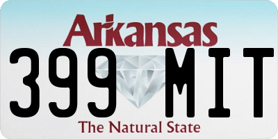 AR license plate 399MIT