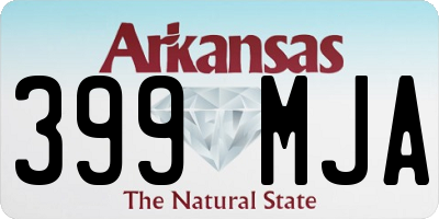 AR license plate 399MJA