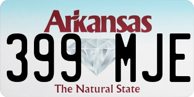 AR license plate 399MJE