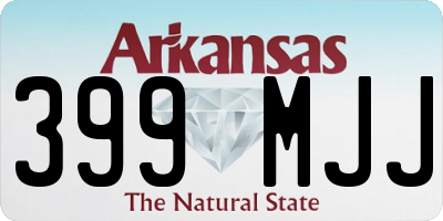 AR license plate 399MJJ