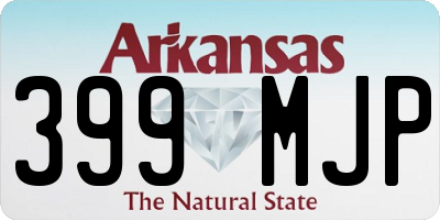 AR license plate 399MJP