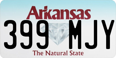 AR license plate 399MJY