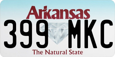 AR license plate 399MKC