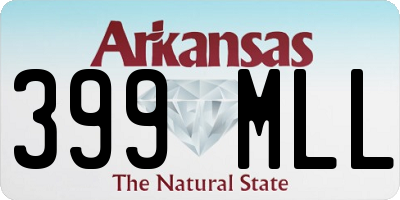 AR license plate 399MLL