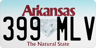AR license plate 399MLV