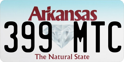 AR license plate 399MTC