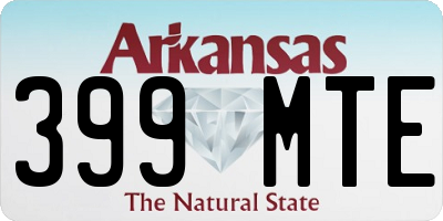 AR license plate 399MTE