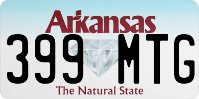AR license plate 399MTG