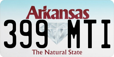 AR license plate 399MTI