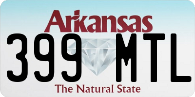 AR license plate 399MTL