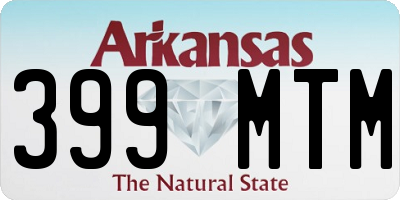 AR license plate 399MTM
