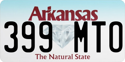 AR license plate 399MTO
