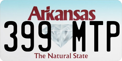 AR license plate 399MTP