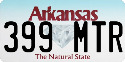 AR license plate 399MTR