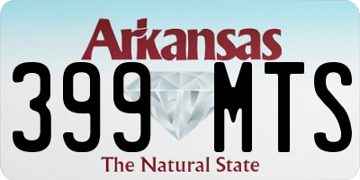 AR license plate 399MTS