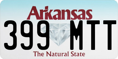 AR license plate 399MTT
