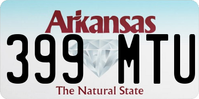 AR license plate 399MTU