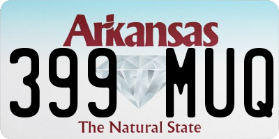 AR license plate 399MUQ