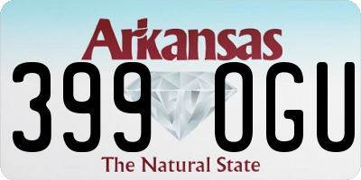 AR license plate 399OGU