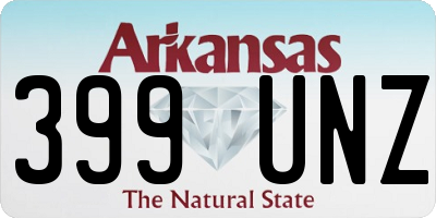 AR license plate 399UNZ