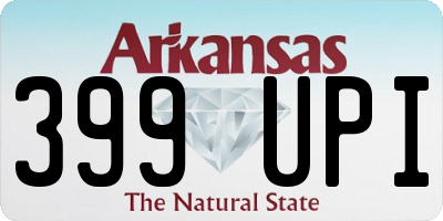 AR license plate 399UPI