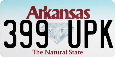 AR license plate 399UPK