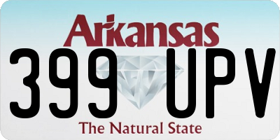 AR license plate 399UPV