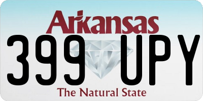 AR license plate 399UPY