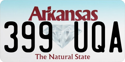 AR license plate 399UQA