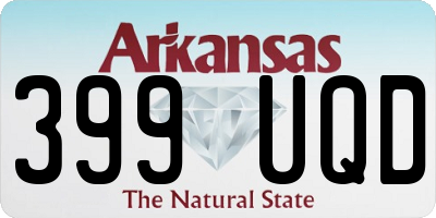 AR license plate 399UQD