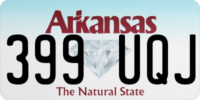 AR license plate 399UQJ