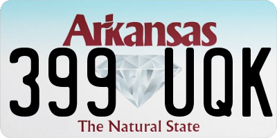 AR license plate 399UQK
