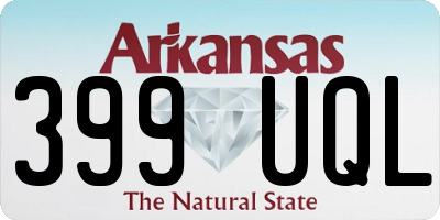 AR license plate 399UQL