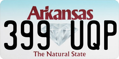 AR license plate 399UQP