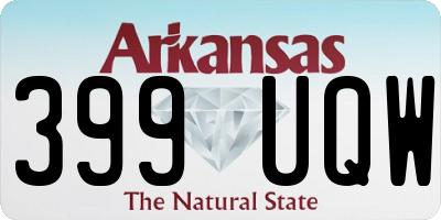 AR license plate 399UQW