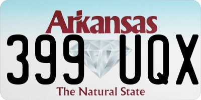 AR license plate 399UQX