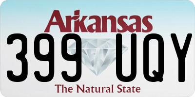 AR license plate 399UQY