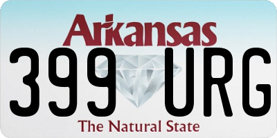 AR license plate 399URG