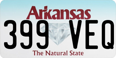 AR license plate 399VEQ
