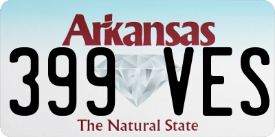 AR license plate 399VES