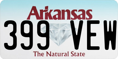 AR license plate 399VEW