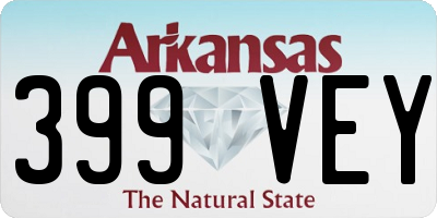 AR license plate 399VEY