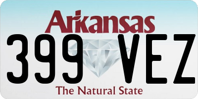 AR license plate 399VEZ
